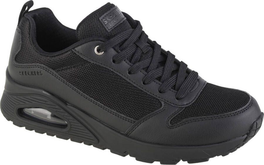 Skechers Uno Inside Matters 155005-BBK Vrouwen Zwart Sneakers