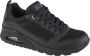 Skechers Uno Inside Matters 155005-BBK Vrouwen Zwart Sneakers - Thumbnail 1