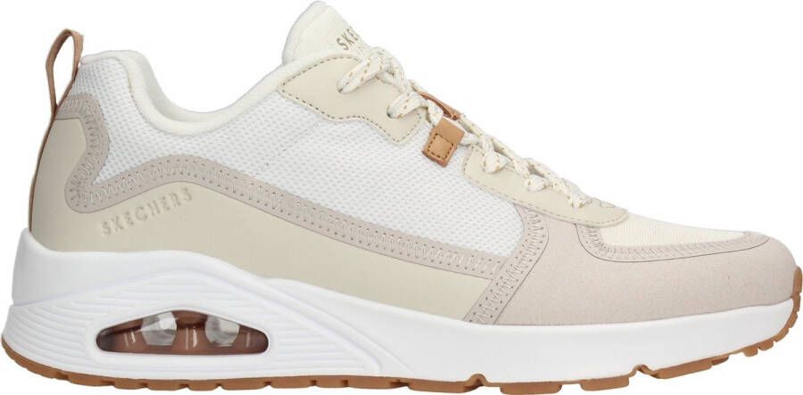 Skechers Uno-Layover Sneaker Mannen Beige