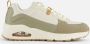 Skechers Beige en olijfgroene sneaker met Air-Cooled Memoryfoam Beige Heren - Thumbnail 6