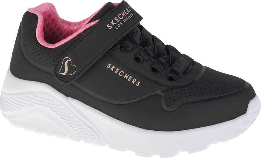 Skechers Uno Lite 310451L-BKRG voor meisje Zwart Sneakers Sportschoenen