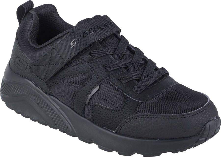 Skechers Uno Lite Braxter 403666L-BBK voor een jongen Zwart Sneakers