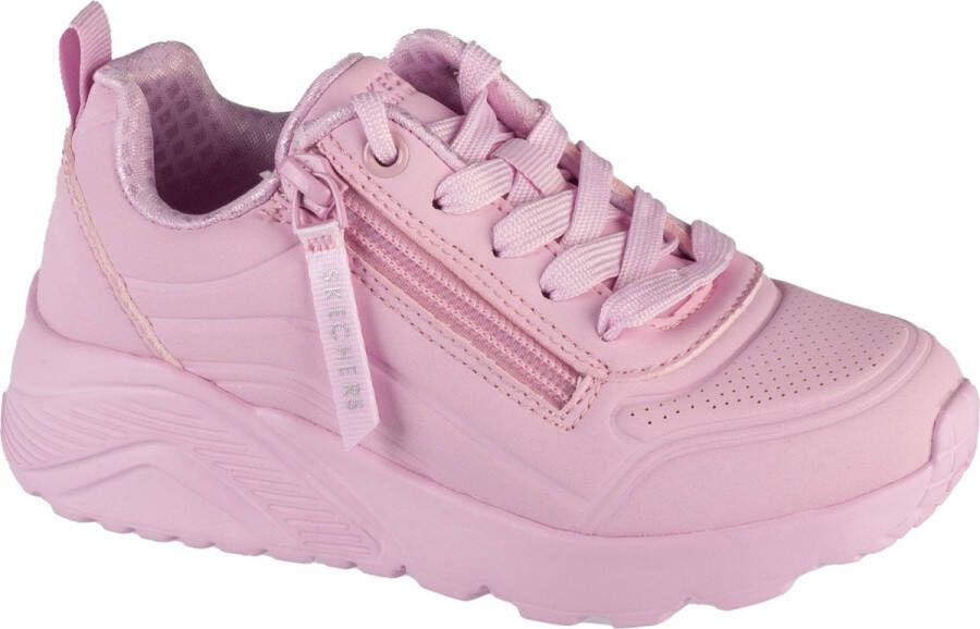 Skechers Uno Lite Easy Zip 310387L-LTPK voor meisje Roze Sneakers Sportschoenen