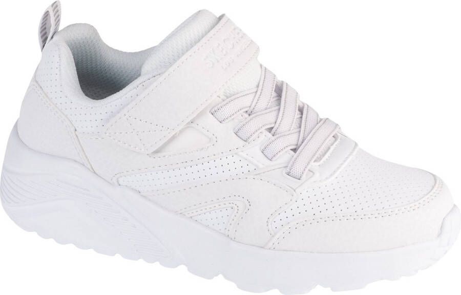 Skechers Uno Lite Echo Surge 403640L-WHT voor meisje Wit Sneakers Sportschoenen