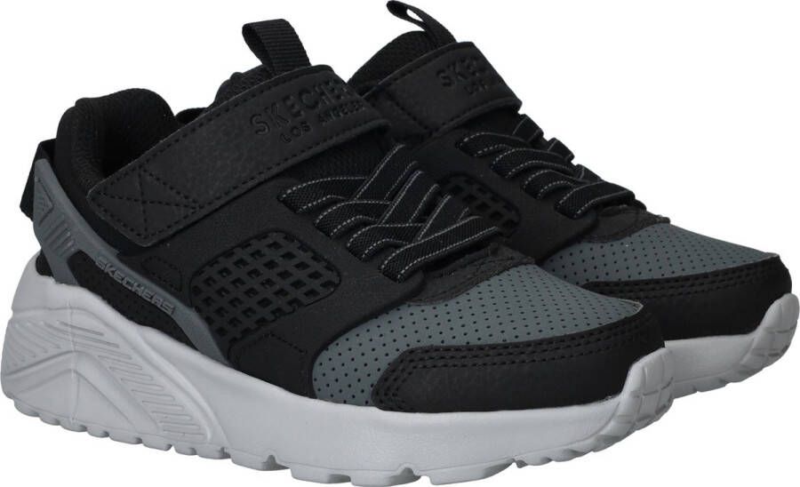 Skechers Uno Lite Gridstill Jongens Zwart