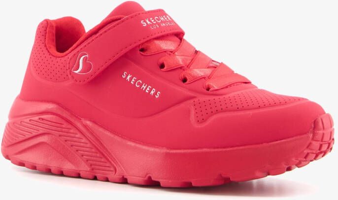 Skechers Uno Lite kinder sneakers rood Extra comfort Memory Foam