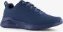 Skechers Uno Lite Lighter One heren sneakers blauw Extra comfort Memory Foam - Thumbnail 4