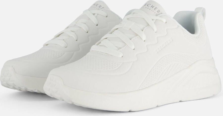 Skechers Sneakers UNO LITE in monochrome look vrijetijdsschoen halfschoen veterschoen