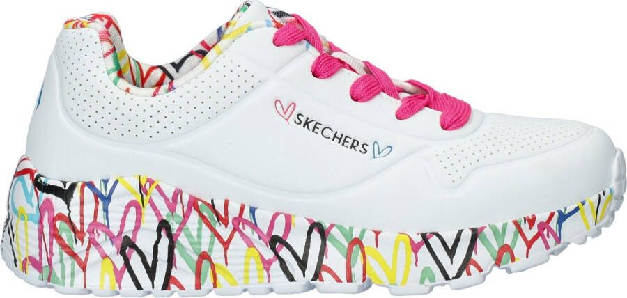 Skechers Uno Lite Lovey Luv Meisjes Sneakers Multicolour