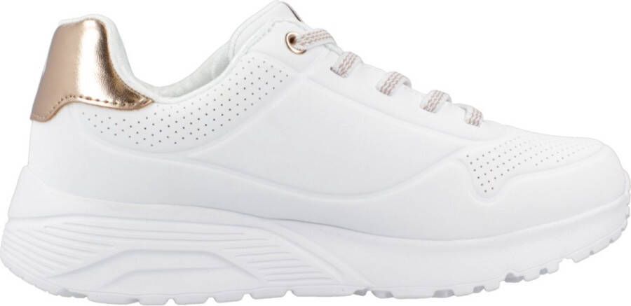 Skechers Uno Lite Metallic Mode Schoenen Wit