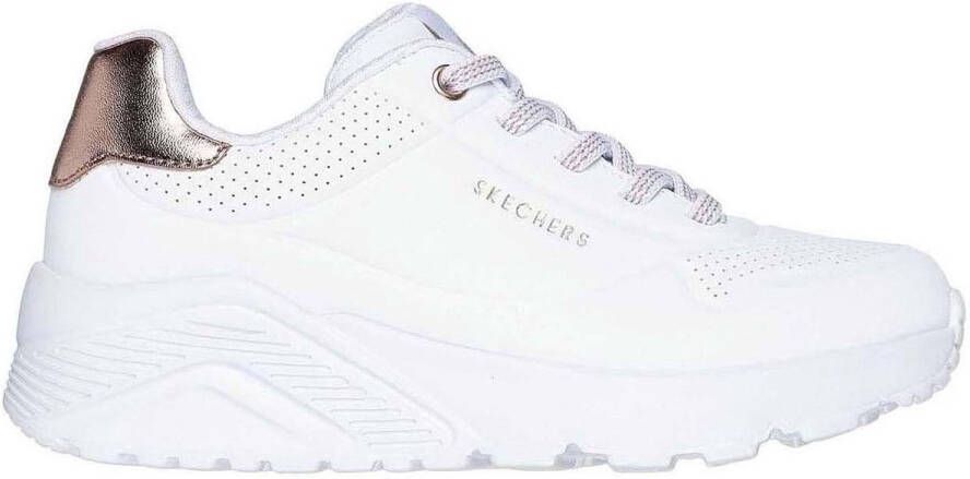 Skechers Uno Lite Metallic Mode Schoenen Wit