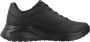 Skechers Modieuze Gedempte Sneaker Black Dames - Thumbnail 3