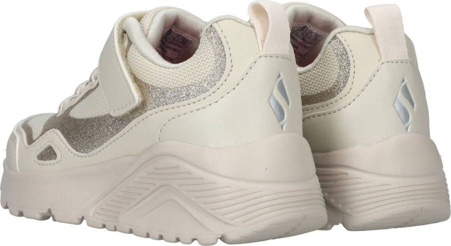 Skechers meisjes sneakers met goudkleurige details