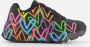 Skechers Sneaker 314064L BKMT UNO Lite Spread The Love Zwart Multi - Thumbnail 6