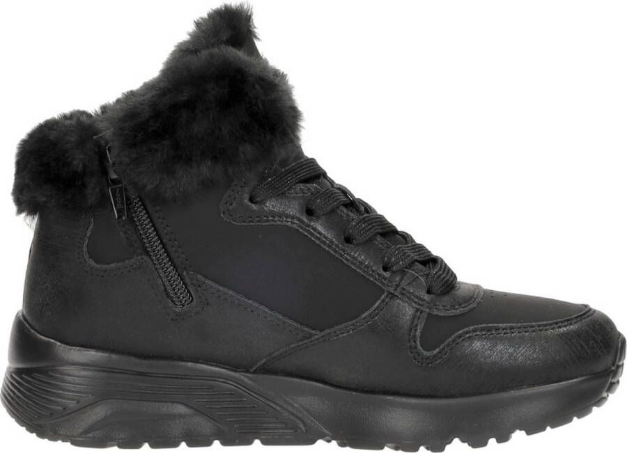 Skechers Uno Lite Veterschoen hoog zwart