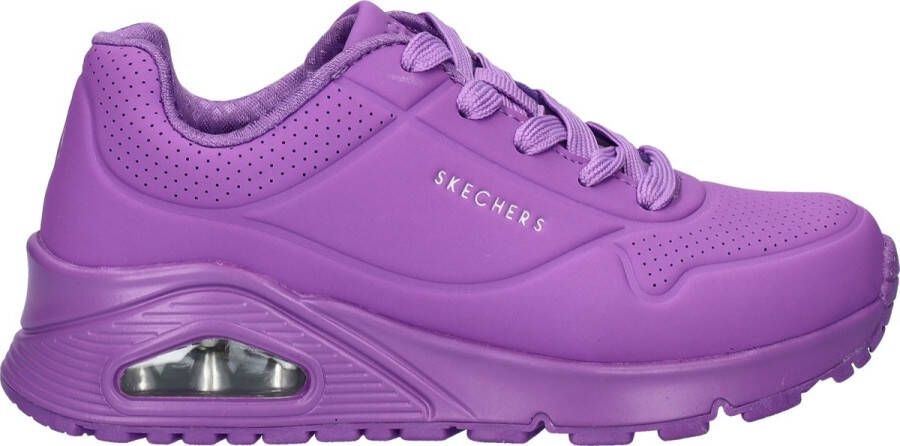 Skechers Uno meisjes sneaker Paars