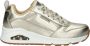 Skechers Sneakers Uno Metallixs Wedge sneakers plateausneakers veterschoenen met Skech-Air - Thumbnail 2