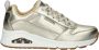 Skechers Uno Metallixs dames sneaker Goud - Thumbnail 1