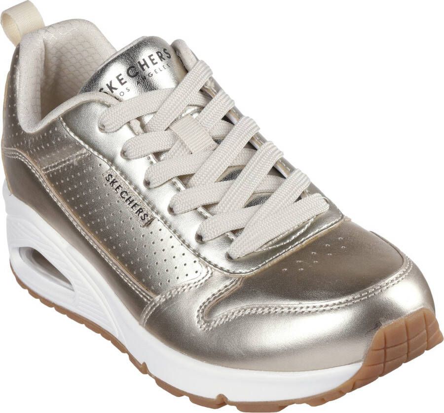 Skechers Uno- Metallixs- Sneakers- goud --177109 CHMP Dames