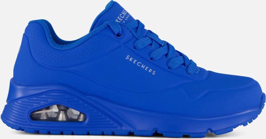 Skechers Uno Night Shades Dames Sneakers Blauw