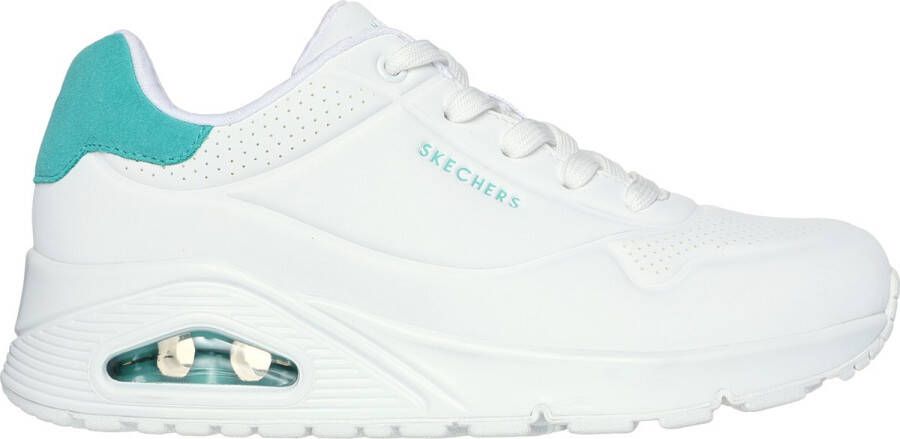 Skechers Sneakers UNO POP BACK Vrijetijdsschoen lage schoen veterschoen met comfortabele Skech-Air functie