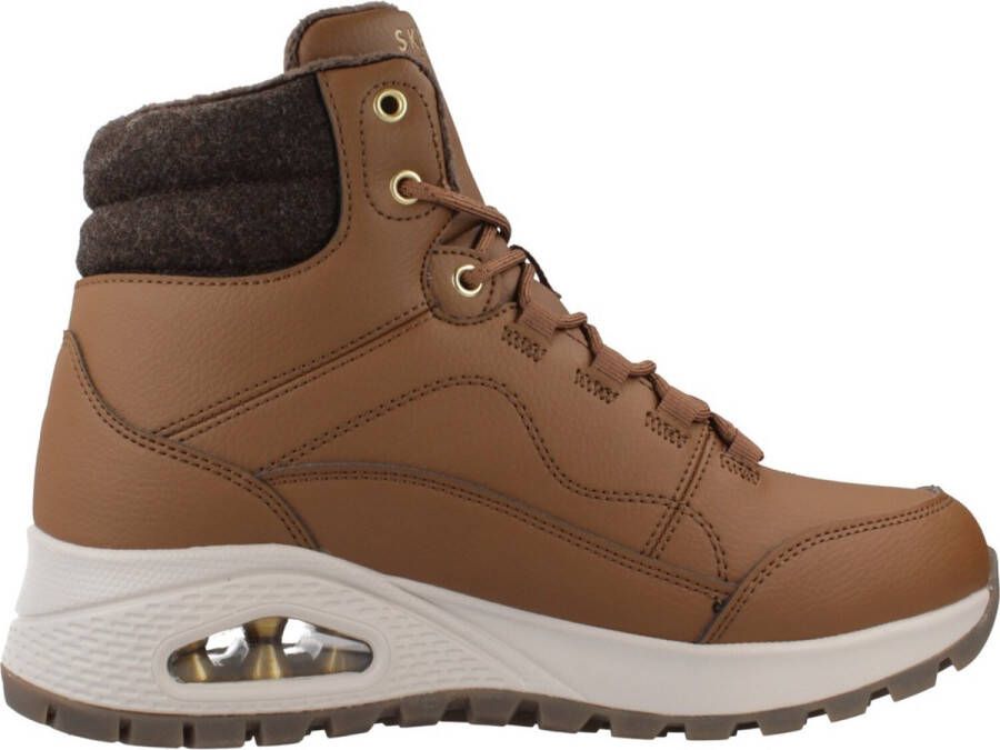 Skechers Stevige Veterschoenen Brown Dames