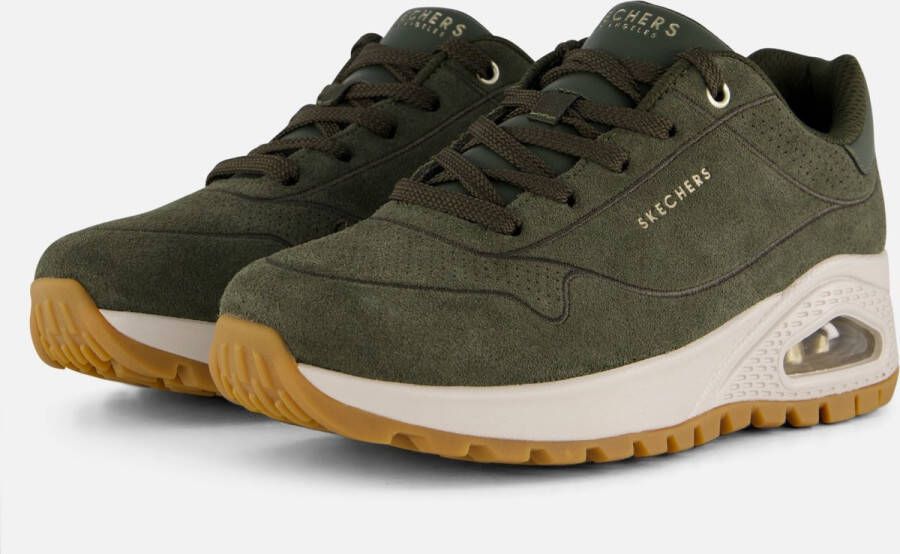 Skechers Uno Rugged Chillproof Sneakers groen Dames