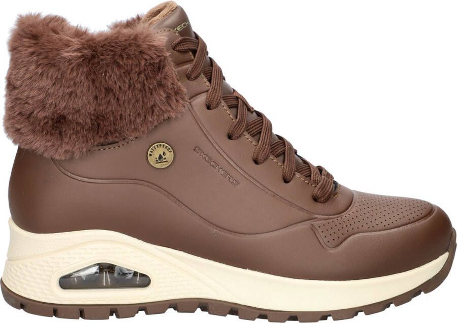 Skechers Uno Rugged dames sneaker Bruin