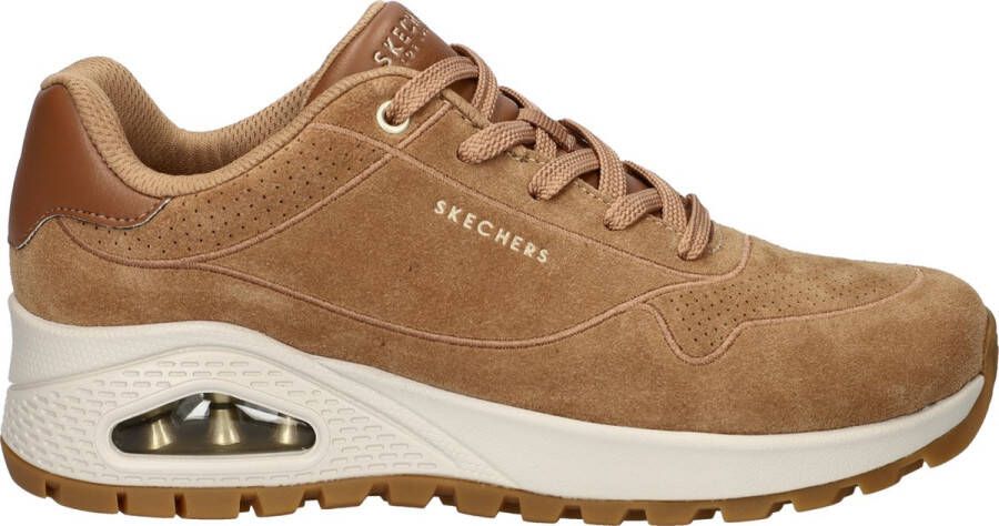 Skechers Uno Rugged Chillproof Sneakers cognac Dames