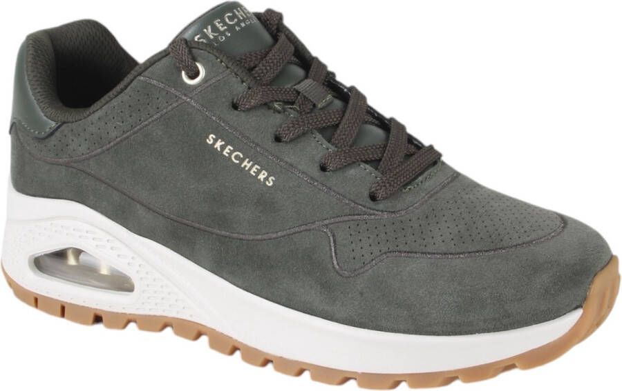 Skechers Uno Rugged dames sneaker Groen