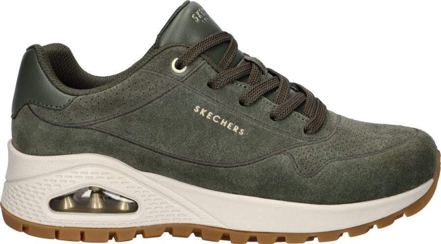 Skechers Uno Rugged Chillproof Sneakers groen Dames