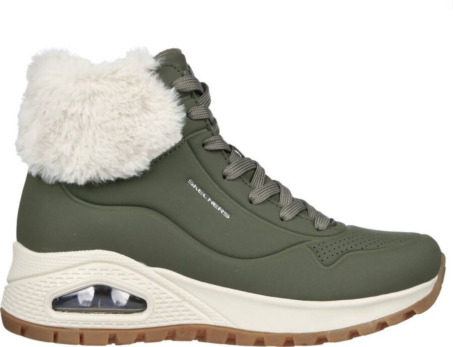 Skechers Uno Rugged groen sneakers dames(167274 OLV )