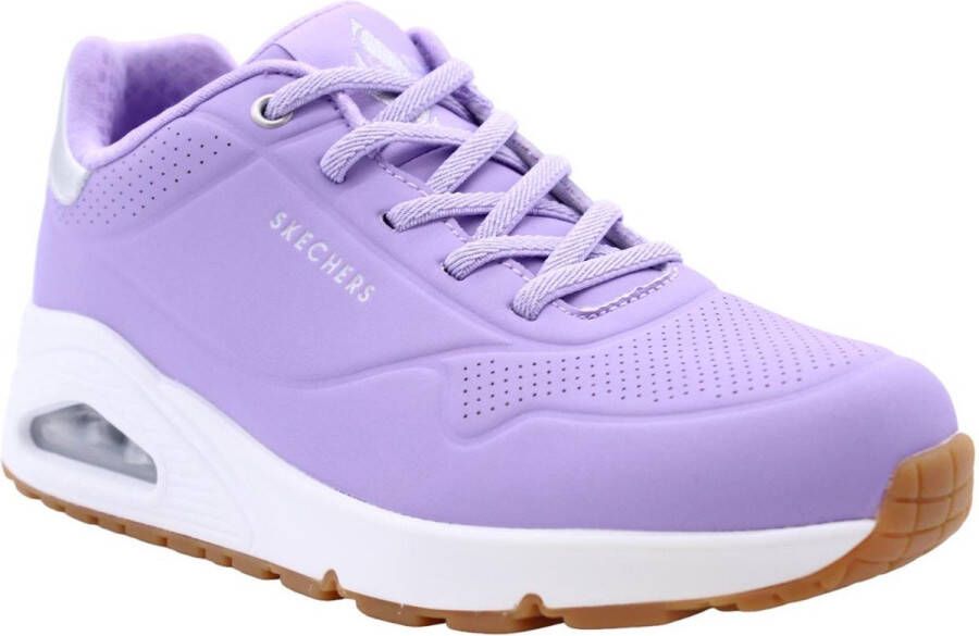 Skechers Scandal Sneaker voor Modieuze Vrouwen Purple Dames