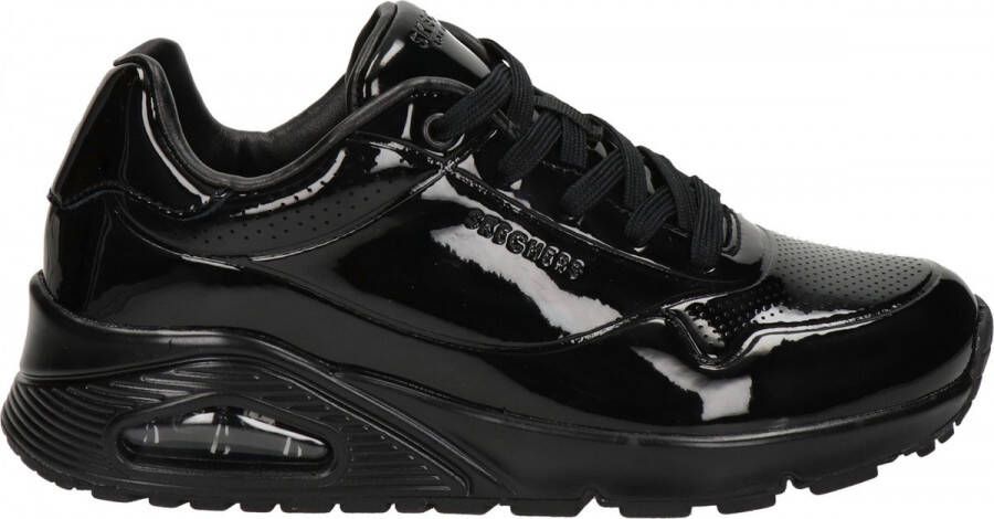 Skechers Uno Shiny One Dames Sneakers Black