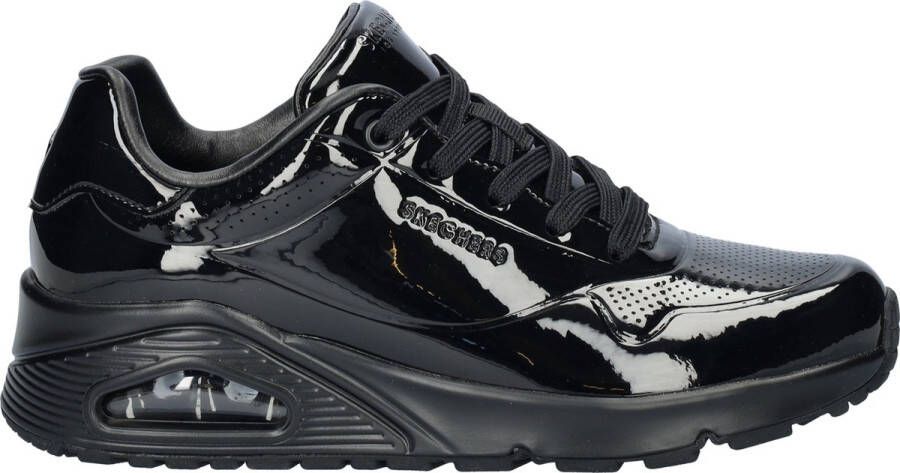 Skechers Uno Shiny One Dames Sneakers Zwart - Foto 1