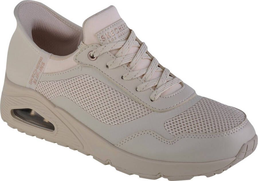 Skechers Uno-Slip-In Air 177111-OFWT Vrouwen Wit Sneakers Sportschoenen