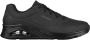 Skechers Work Relaxed Fit Uno Slipresistant Sutal sneaker Black Heren - Thumbnail 1