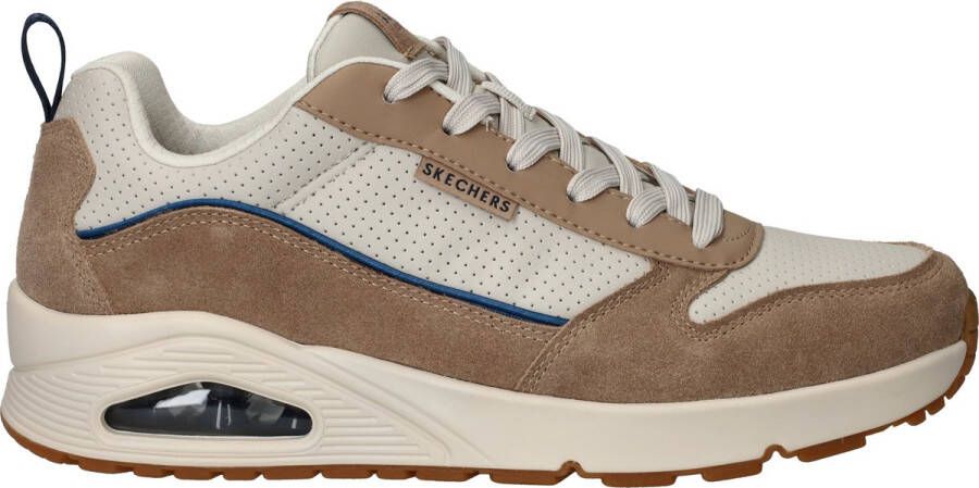 Skechers Uno Stacre 2.0 Heren Sneakers Zand