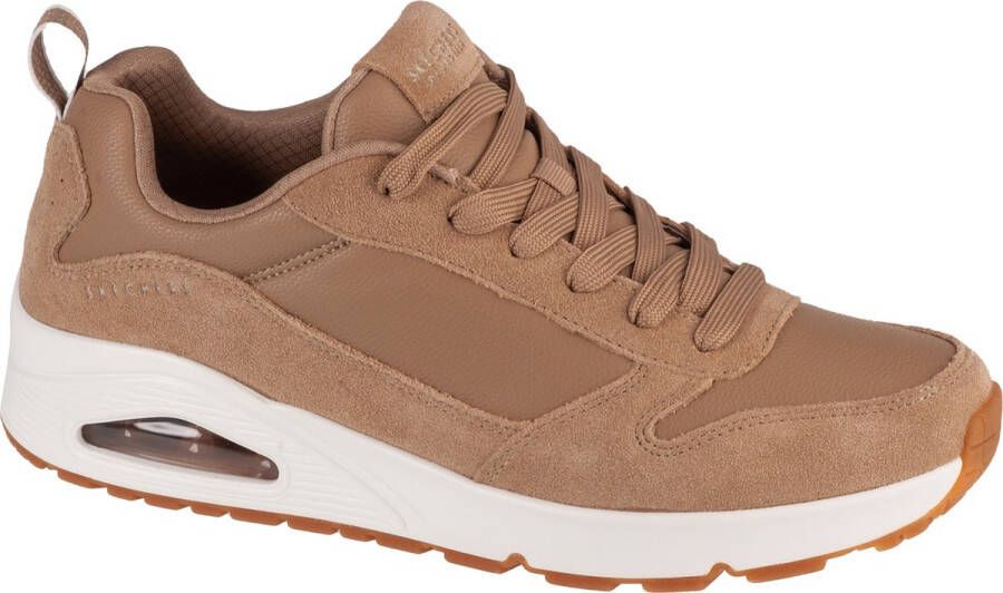 Skechers Uno-Stacre 52468-SND Mannen Beige Sneakers