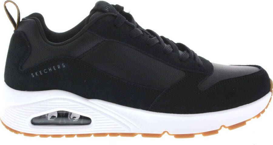 Skechers UNO STACRE Black White Mannen