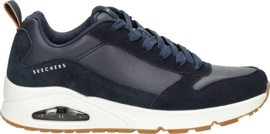 Skechers Stijlvolle Herensneakers Nu Kopen! Blauw Heren