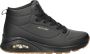 Skechers Uno Stand On Air High Black Wandelsneakers Dames - Thumbnail 3