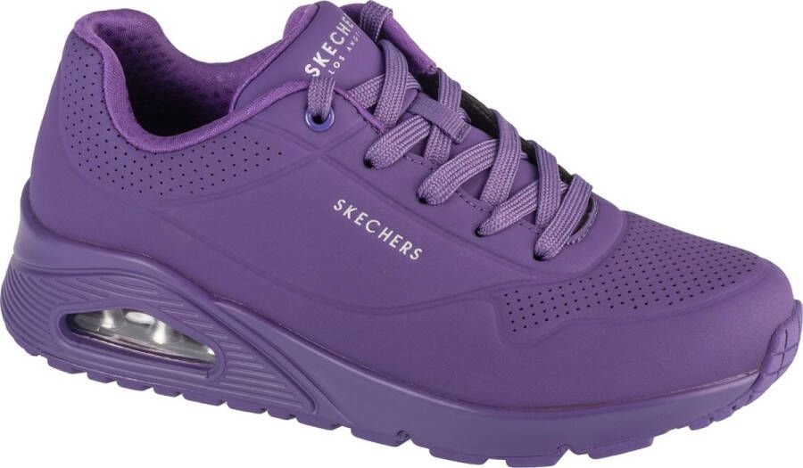 Skechers Uno-Stand on Air 73690-PUR Vrouwen Purper Sneakers