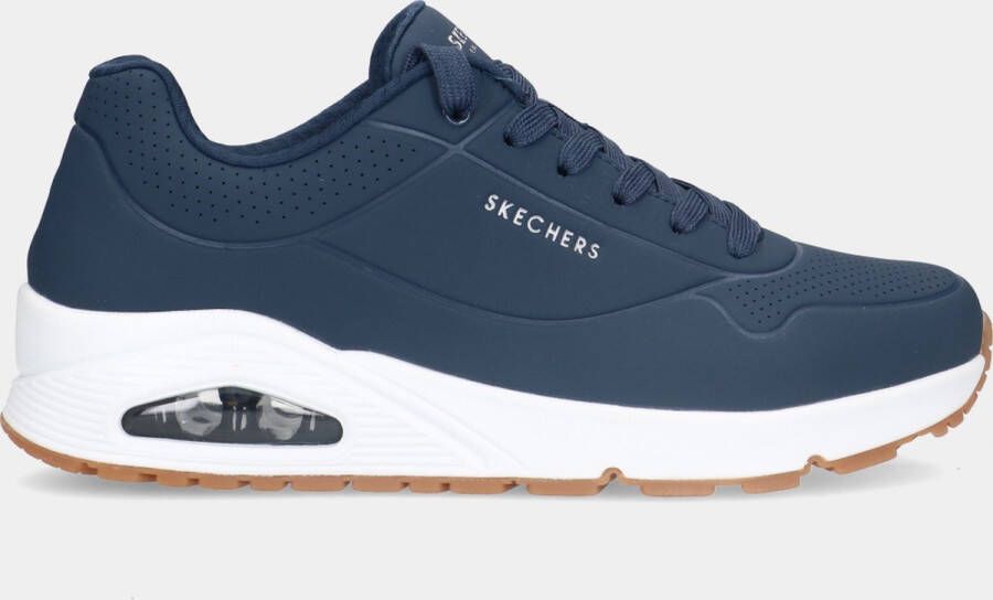 Skechers Uno Stand On Air Blue heren sneakers