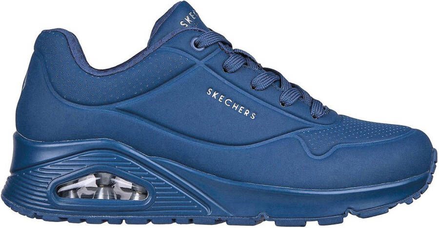 Skechers Uno Stand On Air Dames Sneakers Blauw