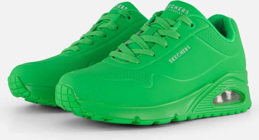 Skechers Stijlvolle Sneaker voor dagelijks gebruik Green Dames