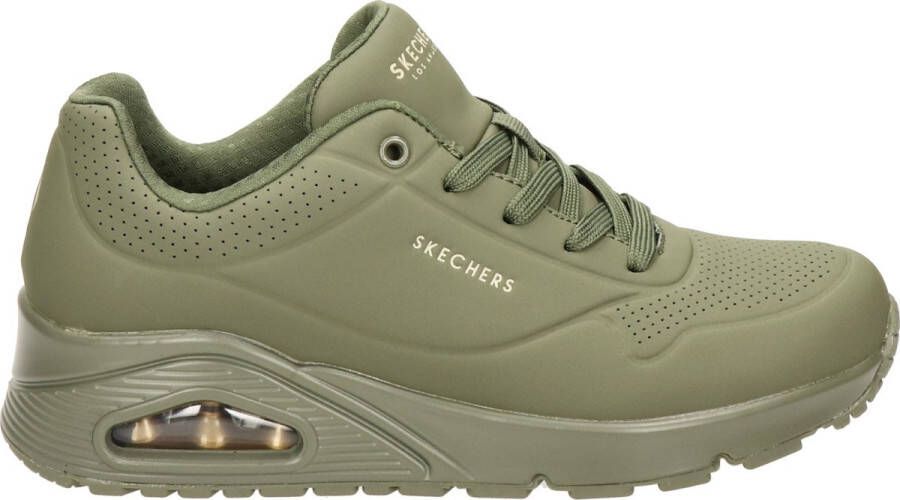 Skechers Sneakers met sleehak UNO STAND ON AIR met zacht verdikte binnenzool