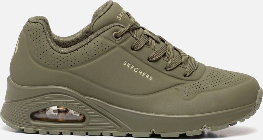 Skechers Sneakers met sleehak UNO STAND ON AIR met zacht verdikte binnenzool