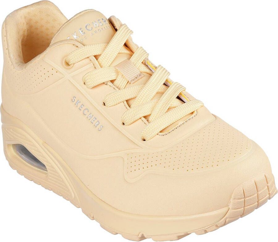 Skechers Sneakers Street Uno Stand on Air vrijetijdsschoen lage schoen veterschoen in eenvoudige look