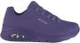 Skechers Uno Stand On Air Dames Sneakers Paars - Thumbnail 1